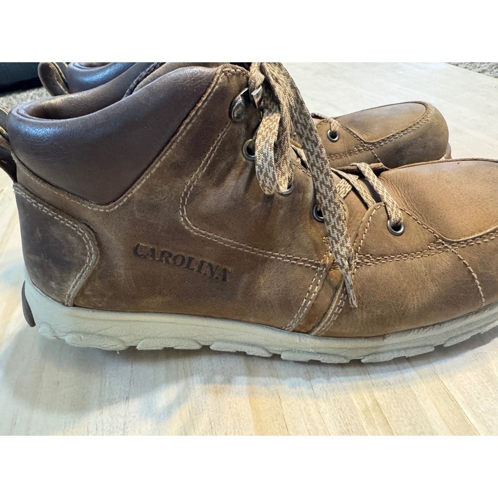 Carolina CA5570 ESD Safety Toe Work Boots Brown Leather 11D Utility